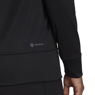 9. adidas Aeroready Big Logo Hoodie W HD3906