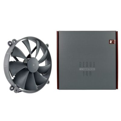 4. NOCTUA redux 140-mm-PWM-Lüfter, 120-mm-Montage