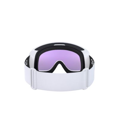 4. POC Fovea Mid Skibrille Weiß Kat.2