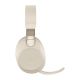 3. Jabra Evolve2 85 UC Stereo Link380c Over-Ear-Kopfhörer, Beige + Ständer