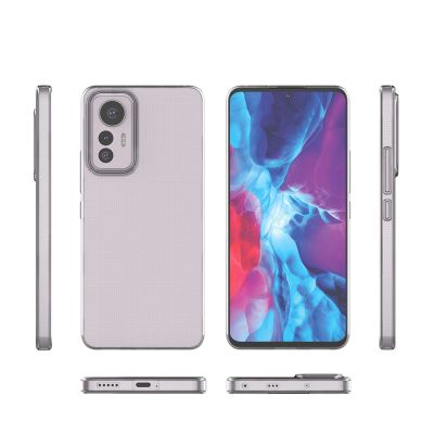 3. Ultra Clear 0,5 mm Hülle für Xiaomi 12 Lite dünne Abdeckung transparent