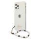 2. Guess GUHCP12MKPSWH iPhone 12/12 Pro 6.1" Transparentes Hardcase White Pearl