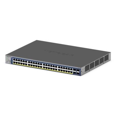 10. Netgear GS752TXPv3 52p PoE 380W (PoE+: 48p) Managed Gigabit/10G Switch