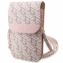 Guess Handtasche GUWBHGCFSEP rosa/rosa GCube Stripe
