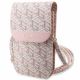 Guess Handtasche GUWBHGCFSEP rosa/rosa GCube Stripe