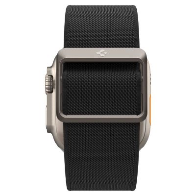 4. Spigen Fit Lite Ultra Armband für Apple Watch 4/5/6/7/8/9/SE/Ultra (42/44/45/49 mm) – Schwarz