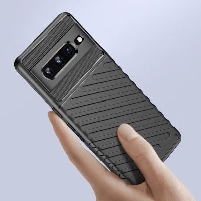 2. Thunder Case flexible gepanzerte Hülle für Google Pixel 7 Pro schwarz