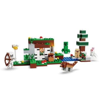 5. LEGO Minecraft 21593 – Die erste Nacht überleben