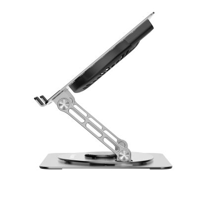 4. Wozinsky WDCX-X16-AS CoolBase RGB 360°-Kühlständer für Laptop und Tablet – Silber