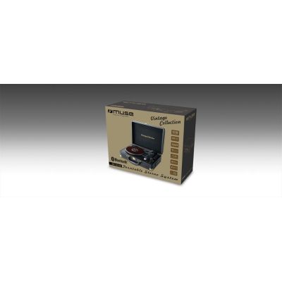 3. Muse MT-103 GD Plattenspieler Schwarz