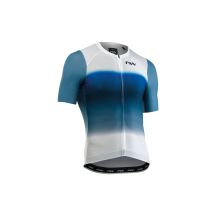 NORTHWAVE Blade Air Jersey Kurzarm Weiß Blau