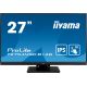 2. iiyama ProLite T2754MSC-B1AG Computermonitor 68,6 cm (27") 1920 x 1080 px Full HD LED-Touchscreen Mehrbenutzerfähig Schwarz