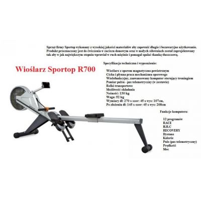 SPORTOP R700 Rudermaschine