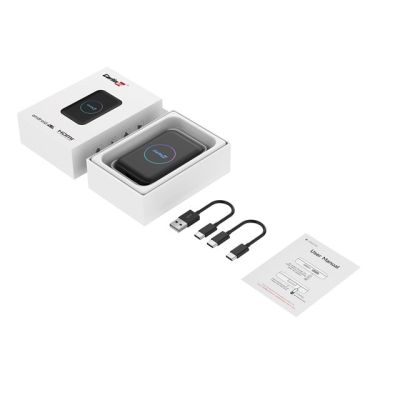 12. Carlinkit Lite S HDMI Wireless-Adapter 4GB+32GB Android Auto/Carplay für Autoradios Schwarz