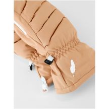 VIKING Ogama Damen-Skihandschuhe, Daunenfäustlinge, Pfirsich 9