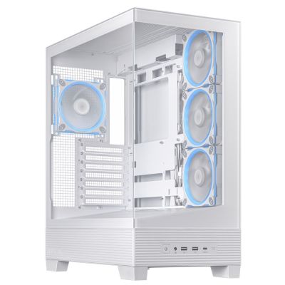 2. PC-Gehäuse Asus A31 PLUS TG ARGB WHITE
