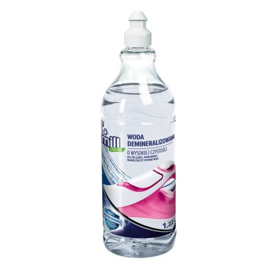2. MILL CLEAN Demineralisiertes Wasser für Bügeleisen, Dampfreiniger und Luftbefeuchter. Bügelprodukt 1,22 l