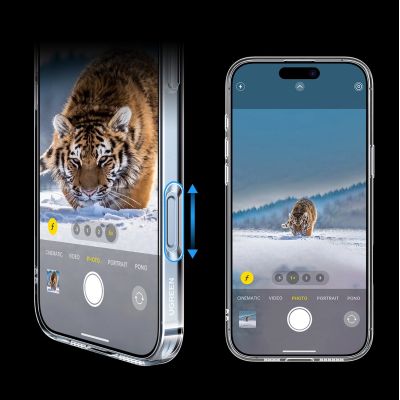 9. Ugreen Classy Clear Magnetische Hülle für iPhone 16 Plus – transparent