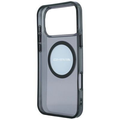 7. Mercedes AMG IML Transparent Bicolor Block MagSafe Hülle für iPhone 18 Pro Max / 17 Pro Max - Schwarz