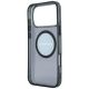 7. Mercedes AMG IML Transparent Bicolor Block MagSafe Hülle für iPhone 18 Pro Max / 17 Pro Max - Schwarz