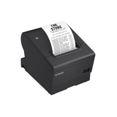 7. Epson TM-T88VII (112): USB, Ethernet, seriell, Netzteil, Schwarz