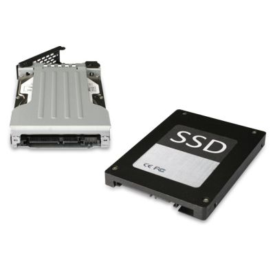 3. Icy Dock MB994SP-4SB-1 Trägerplatte, 13,3 cm (5,25 Zoll), 2,5 Zoll, Aluminium, Metall, CE, REACH