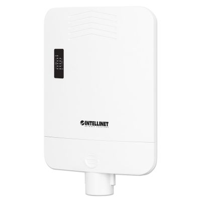 Intellinet 509220 Gigabit-Ethernet (10/100/1000) Netzwerkadapter mit PoE-Unterstützung, Weiß