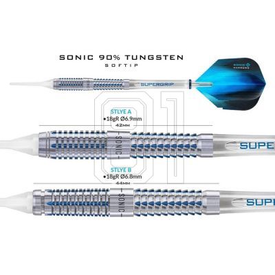 2. Harrows Sonic Darts 90% Softip HS-TNK-000013302
