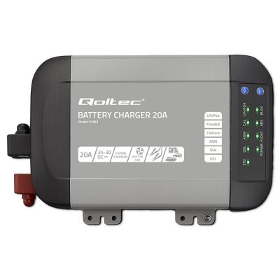 18. Monolith Smart-Ladegerät für LiFePO4-, AGM-, GEL- und SLA-Batterien, 20 A, 24 V