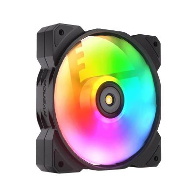 2. COUGAR CGR-CF-MHP12HB3-RGB Computergehäuse-Luftkühler 12 cm Schwarz, Weiß 3 Stück.