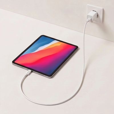 5. Kabel Tech-Protect Ultraboost Lite USB-C / USB-C 60W / 3A 50 cm - weiß