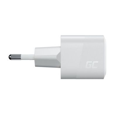 4. GREEN CELL USB-C LADEGERÄT GAN GC POWERGAN 33W PD 3.0 QC 3.0 USB-C WEISS