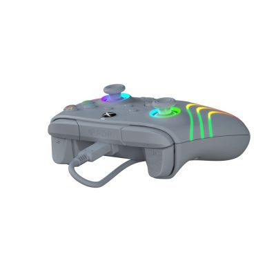 3. PDP Afterglow Wave Gray USB-Gamepad (Analog/Digital) für PC, Xbox One, Xbox Series S und Xbox Series X