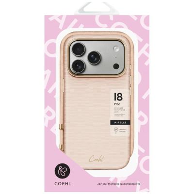 5. Uniq Coehl Mirelle Magnetische Ladehülle für iPhone 18 Pro / 17 Pro – Pink