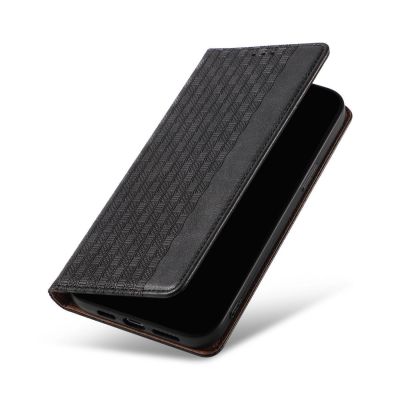 9. Magnet Strap Case für Samsung Galaxy S23+ Flip Wallet Mini Lanyard Stand Schwarz