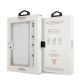 8. Guess GUHCP13LKPSWH iPhone 13 Pro / 13 6.1" Transparentes Hardcase White Pearl