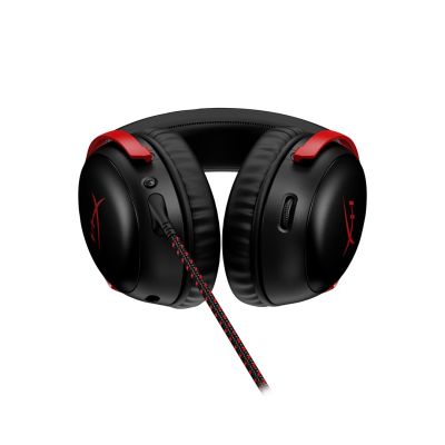 107. HyperX Cloud III Gaming-Headset in Schwarz/Rot