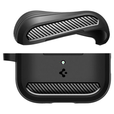 4. Spigen Rugged Armor Case für AirPods 3 - Mattschwarz