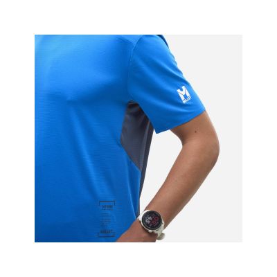 3. MILLET INTENSE PRO LIGHT TS SS M blaues T-Shirt