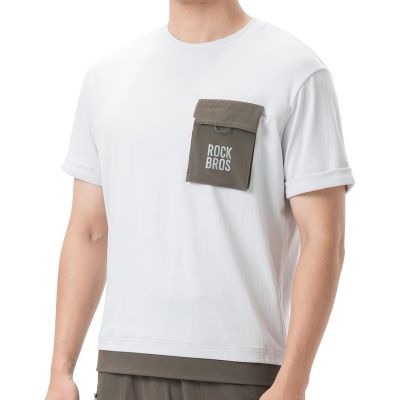 Rockbros Herren MTB T-Shirt Weiß XL