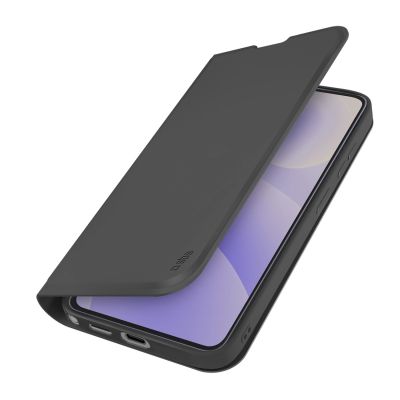 SBS Wallet Smooth Hülle für Samsung Galaxy S26 Ultra mit Klappfunktion – Schwarz