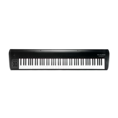 M-AUDIO HAMMER 88 MIDI-Keyboard, 88 Tasten, USB, Schwarz/Weiß