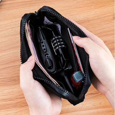 2. Rockbros Fahrradtasche 30990043003 für Handy, Schlüssel, Geldbörse 0,15 l – Schwarz