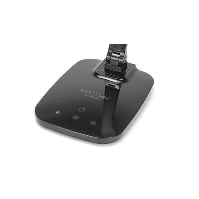 9. MONTIS MT042-BK Schwarze LED-Schreibtischlampe 230V + USB