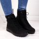 29. Rieker W R279B isolierte Stiefeletten, schwarz