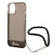 8. Guess GUHCP14MHGCOHK iPhone 14 Plus 6,7 "schwarz / schwarzes Hardcase Translucent Pearl Strap