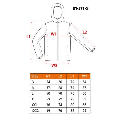 NEO tools 81-571-S Arbeitsjacke
