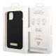 8. Guess GUHMP14MSBPLK iPhone 14 Plus 6,7" czarny/black hard case Silicone Logo Plate MagSafe