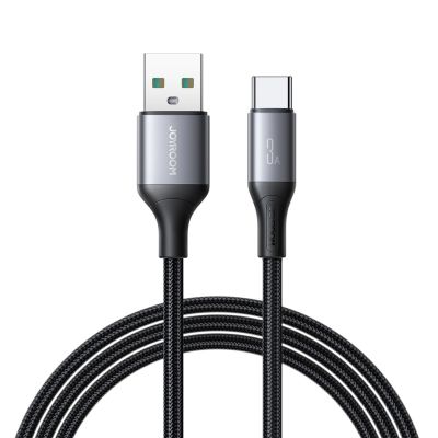 Joyroom S-A28 Flash Series 3A USB-A - USB-C Kabel 2m - schwarz