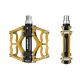 3. Rockbros JT201012LG 2010-12L Aluminium-Plattformpedale für Fahrräder – Gold